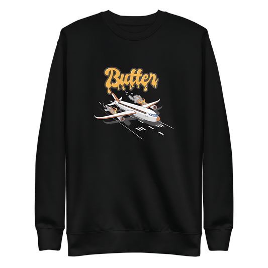 BUTTER PLANE CREWNECK